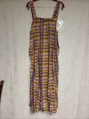 Plaid Maxi Sundress